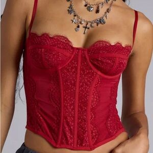 Urban Outfitters Scarlet Lace Bustier